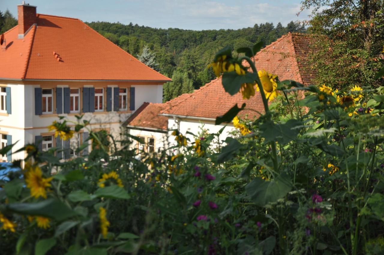 Ferienwohnung Altes Pfarrhaus Bargen Bagian luar foto