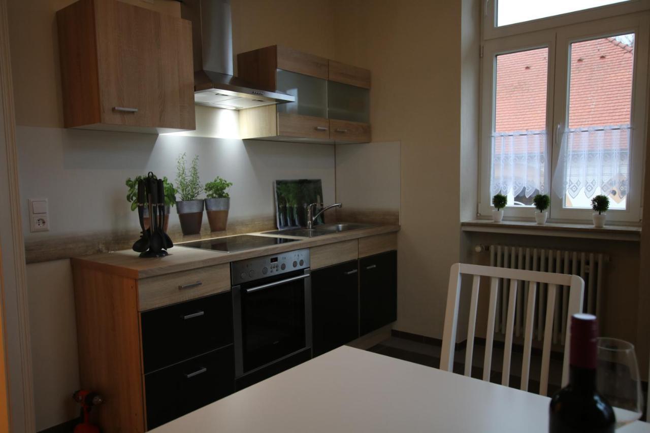 Ferienwohnung Altes Pfarrhaus Bargen Bagian luar foto